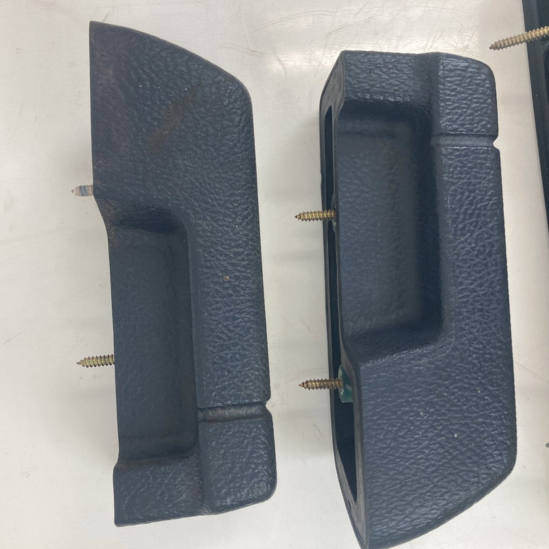 1981-1985 Volvo 240 245 Door Armrest Set Blue LH RH 222752 OEM