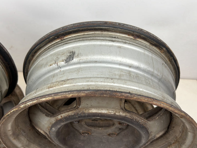 1975-1980 Volvo 244 240 14" Steel Wheel Rim Set of 4 5.5Jx14x20 OEM #5404EM