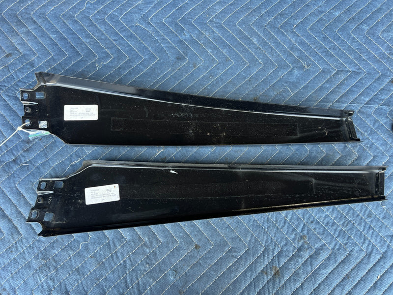 2005-2011 Audi A6 Right & Left Exterior Door Trim Pair Black OEM #3442EM