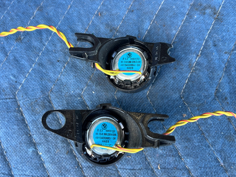 2000-2005 BMW 330xi 325xi E46 Front Right & Left Door Speaker Tweeter OE #4798EM