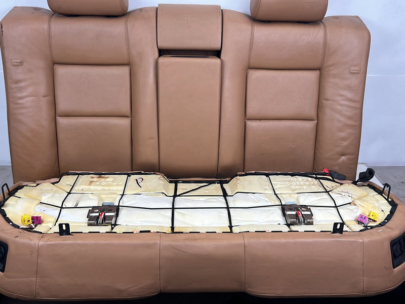 1996-2003 Audi S8 D2 A8 Front & Rear Recaro Caramel Leather Power Seat Set OEM #6384EM