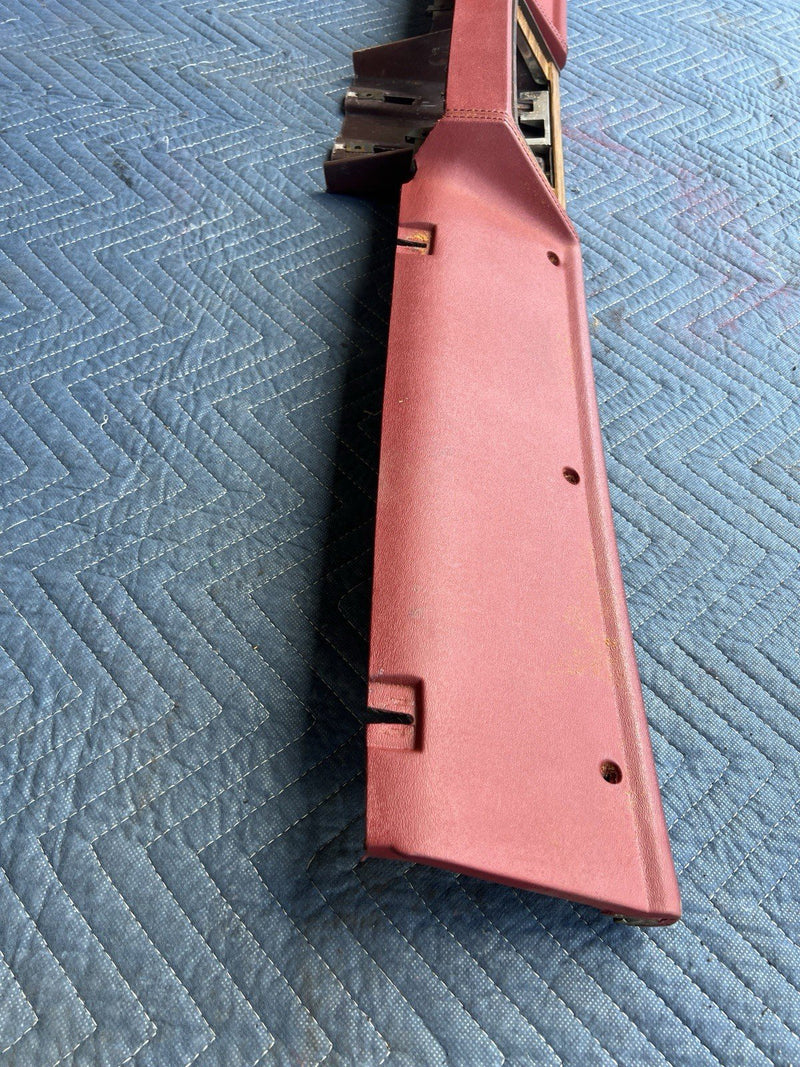 1980-1985 Cadillac Seville Dash Board Lower Panel Red 1617435 OEM #3411M