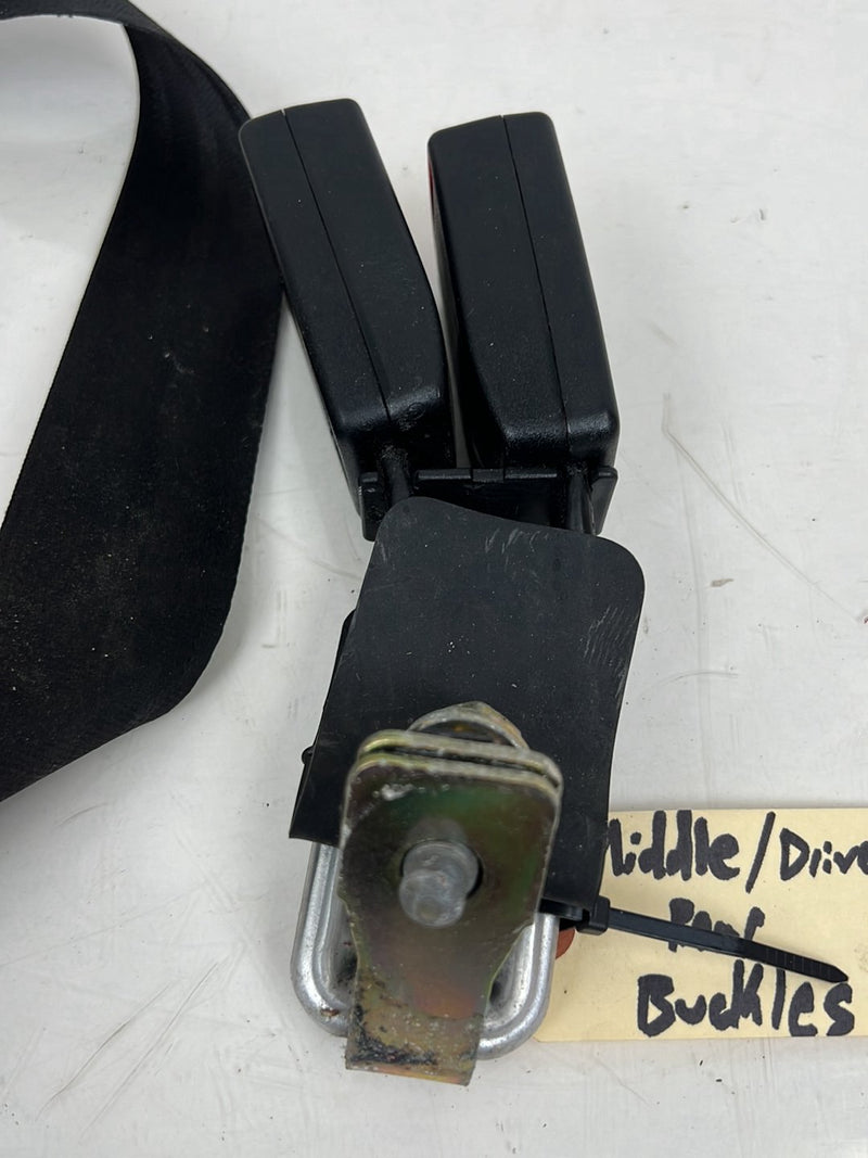 1990-1992 Volvo 740 745 940 Wagon Rear Seat Belt Retractor Buckle Set OE #5857EM