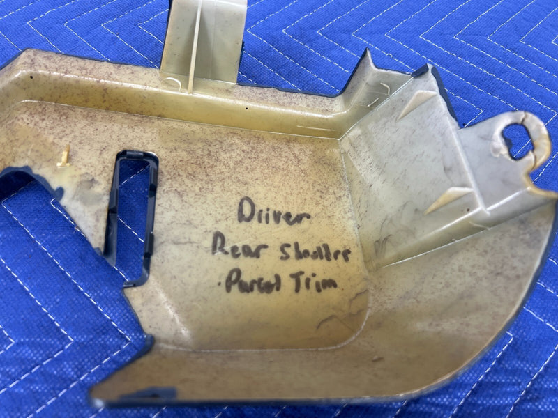 1984-1989 Volvo 740 760 Sedan Driver Left LH Rear Parcel Shelf Trim OEM #1529EM