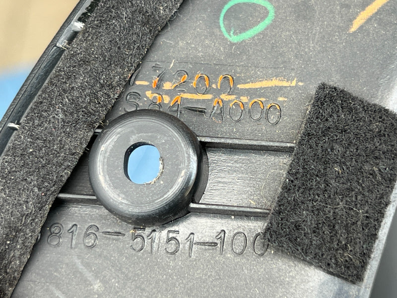 1998-2002 Honda Accord 77200 Gauge Cluster Surround Visor Trim  #1952CN