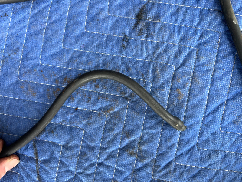 1989-1995 Volvo 740 940 Sedan Front Washer Jug to Hood Fluid Hose OEM #3814EM