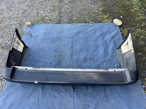 1998-2000 Volvo V70R V70 Wagon Rear Bumper Assembly Black Turbo Dual OEM #4364E