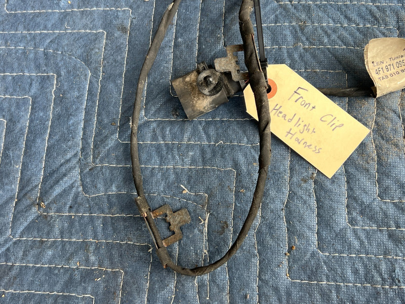 2005-2011 Audi A6 Front Bumper Headlight Lamp Wiring Harness OEM #3426EM