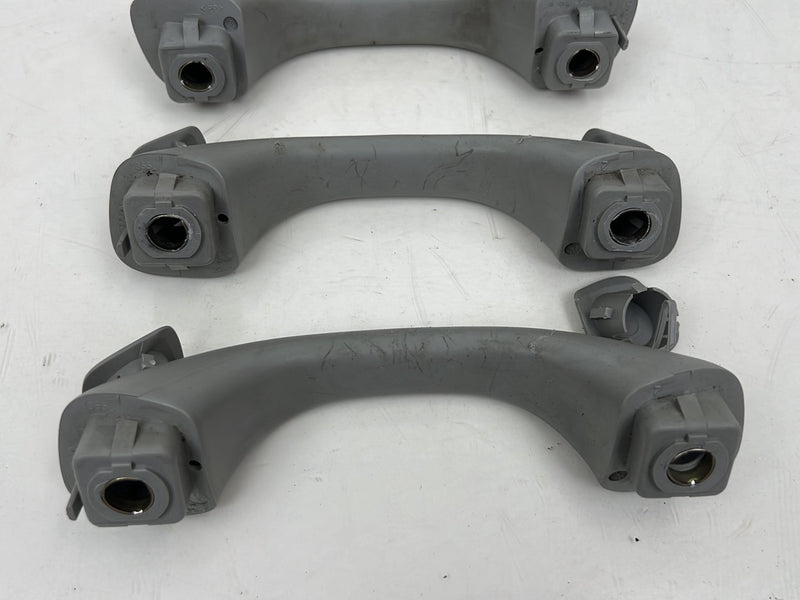 2004-2007 Volvo S60R V70R Overhead Grab Handle Set of 4 Gray OEM #5815EM