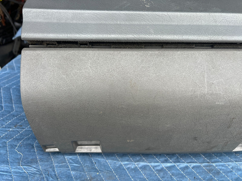 1992-1995 Volvo 940 740 Gray Glove Box Compartment & Lower Trim Panel OE #3245EM