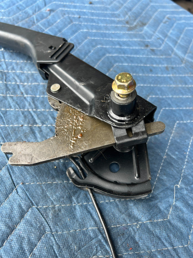 1992-1995 Volvo 940 740 Parking Emergency E Brake Lever Arm Gray OEM #3251EM