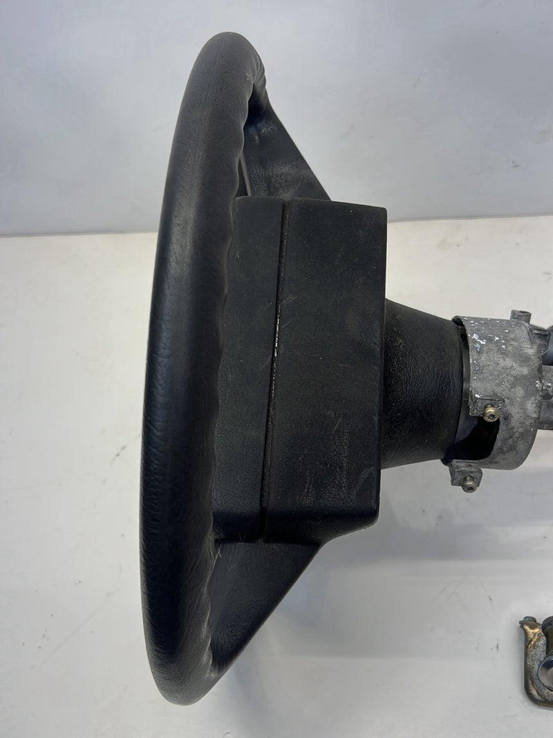 1986-1993 Volvo 240 244 Steering Wheel Column w/ Key + Door Lock Set OEM #5538EM