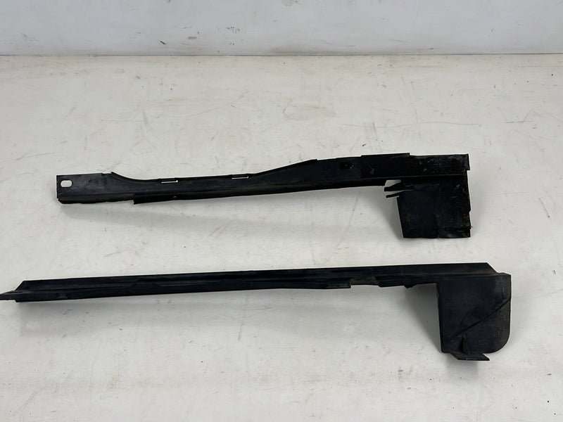1986-1994 BMW 740iL E32 Front Bumper Radiator Headlight Trim Pair OEM #6766EM