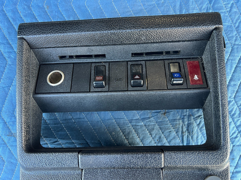 1986-1993 Volvo 240 244 Sedan Center Console Stereo Surround Trim OEM #4197EM