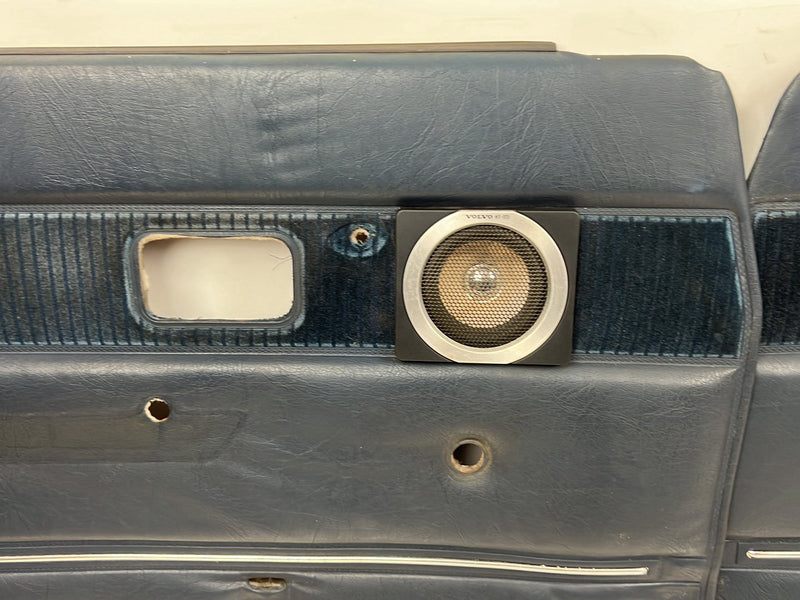 1975-1980 Volvo 244 240 Door Card Trim Panel Blue Set of 4 OEM #5303EM