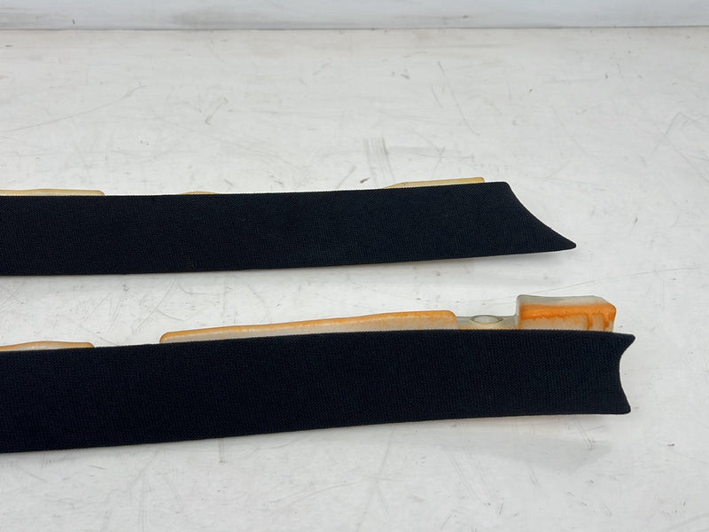 1996-2003 Audi S8 D2 A8 Upper Roof C to D Pillar Trim Pair Black OEM #6557EM