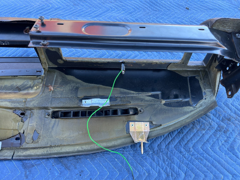 1986-1993 Volvo 240 244 Sedan Complete Dashboard Dash Assembly Black OEM #4292EM