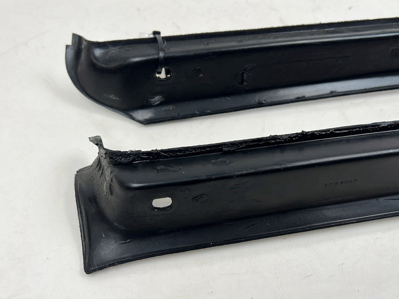 1975-1980 Volvo 244 240 Front Left Right A Pillar Trim Black 1204581 OEM #5411EM