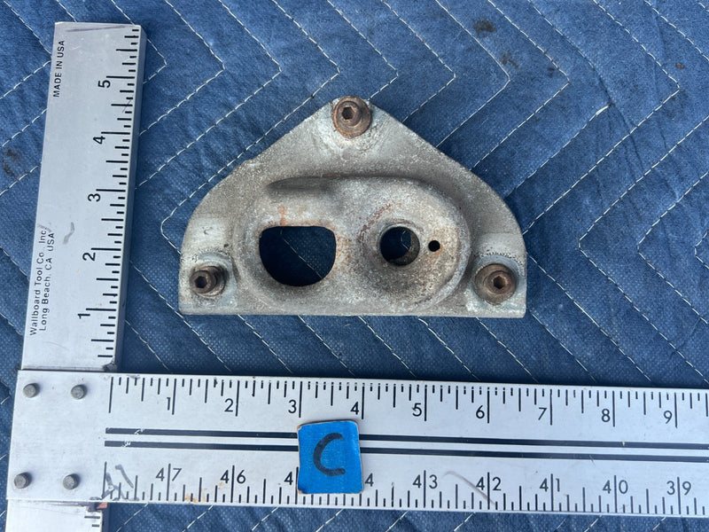 1967-1974 Volvo 140 142 144 145 Front Hood Latch Catch Core Support OEM #4909EM