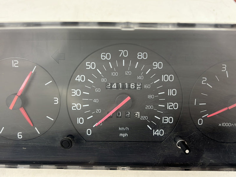 1990-1992 Volvo 740 745 940 Dash Instrument Gauge Cluster Speedometer OE #5842EM