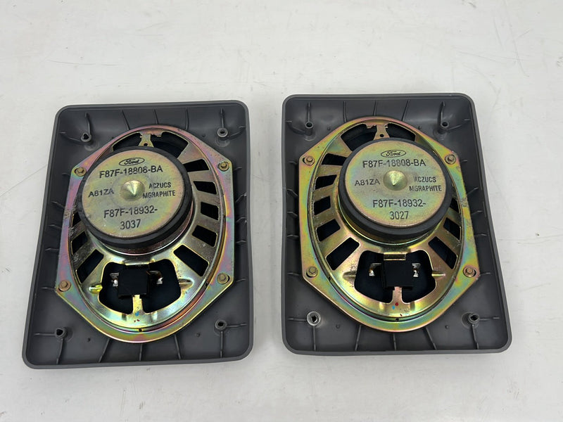 1993-2000 Ford Ranger Rear Right & Left Stereo Audio Speaker Set OEM #6035EM