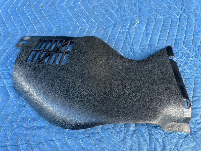 1986-1993 Volvo 240 244 Lower Dash Right & Left Kick Panel Trim Black OE #4183EM