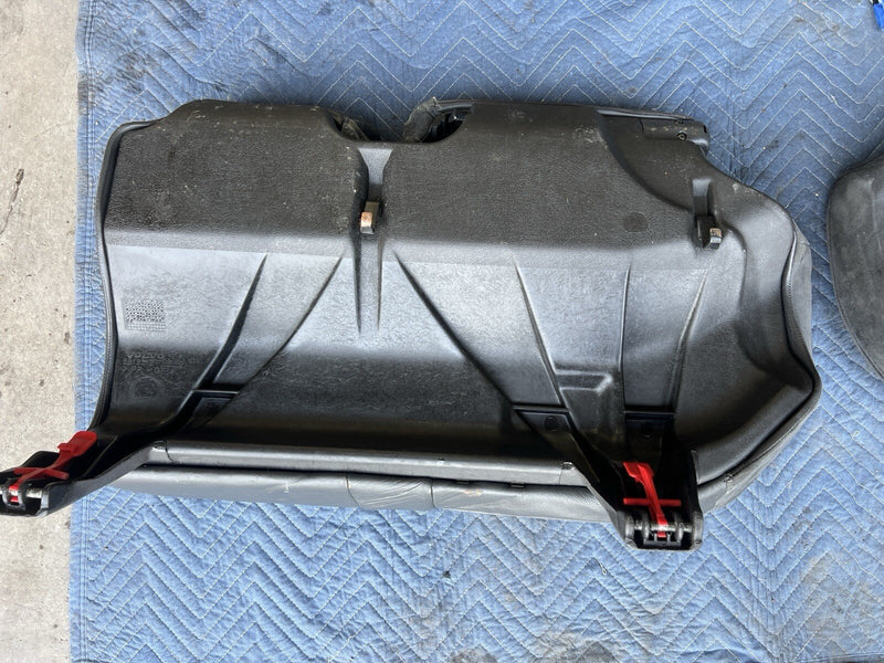 1998-2000 Volvo V70R V70 Rear Seat Assembly Charcoal Leather Wagon OEM #4076E