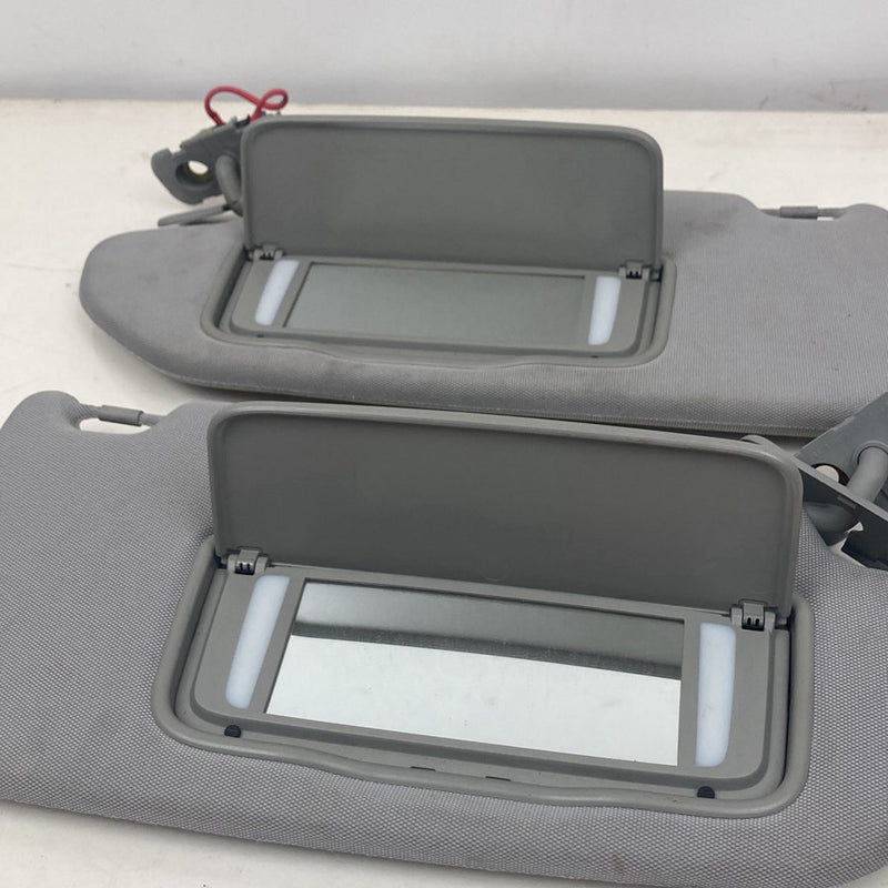 2003-2006 Volvo XC90 Right & Left Sun Visor Shade Gray Cloth 39890510 OEM #4802M