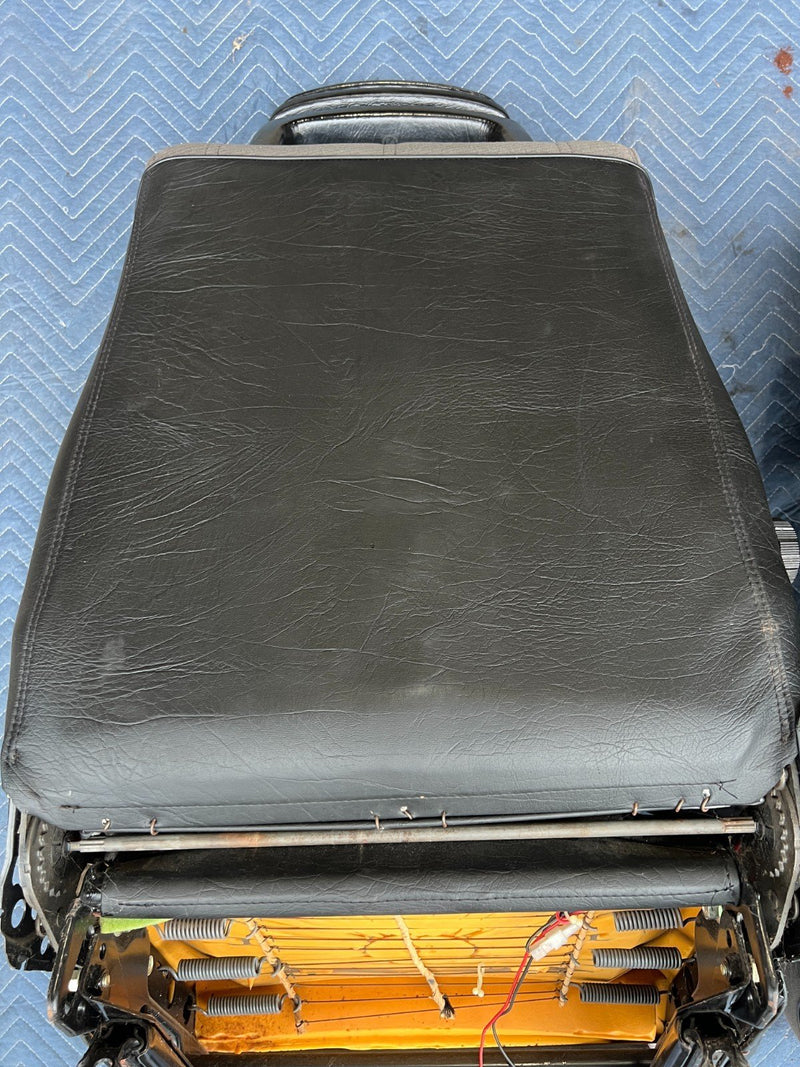 1986-1993 Volvo 240 244 245 Front Left & Right Seat Pair Gray Cloth OEM #4083EM