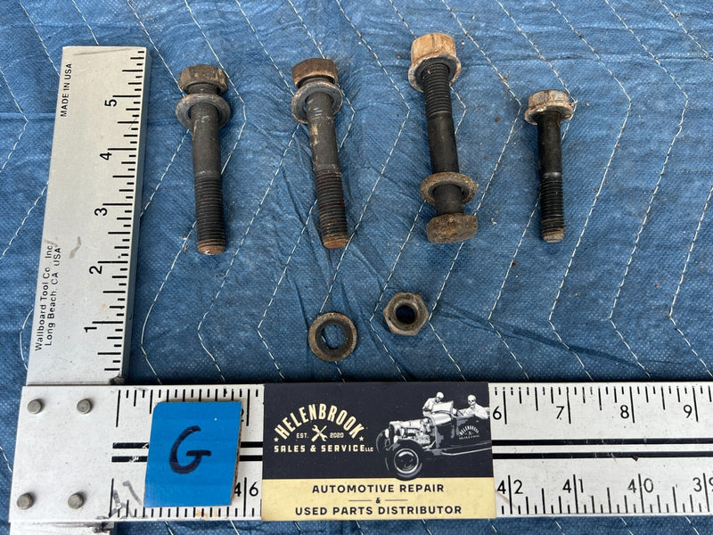 1983-1985 Porsche 944 Rear Bell Housing Mounting Bolt Hardware OEM #2560EM