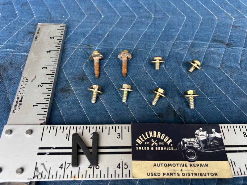 1989-1995 Volvo 740 940 Sedan Center Console Mounting Bolt Hardware OEM #3783EM