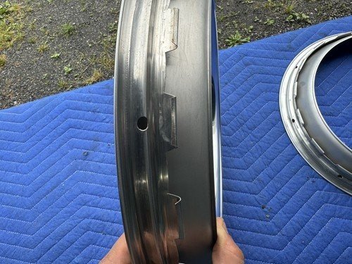 1969 Chevy Camaro Z28 NOS Chrome Trim Ring Set Of 4 9796696 OEM GM #3571E