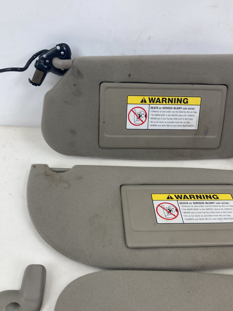 2002-2005 Lincoln Town Car Signature Sun Visor Pair Right Left OEM #5146M