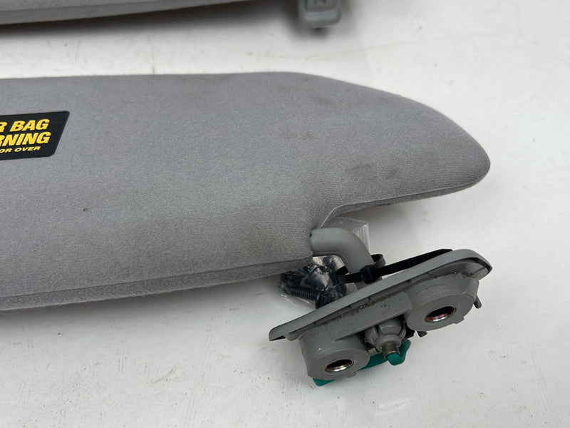 2004-2007 Volvo S60R V70R Front Right & Left Sun Visor Pair Gray Cloth 9454101 OEM #5759EM