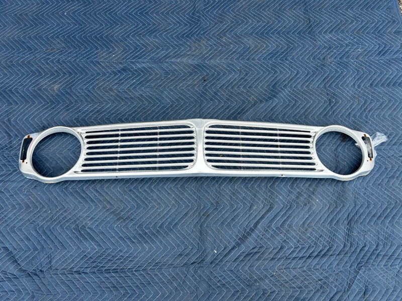 1967-1974 Volvo 140 142 Coupe Front Grille Trim Headlight Surround OEM #4855EM