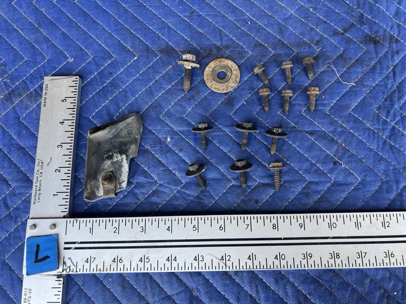 1980-1985 Cadillac Seville Front Right Wheel Well Hardware Bolts OEM #3366M