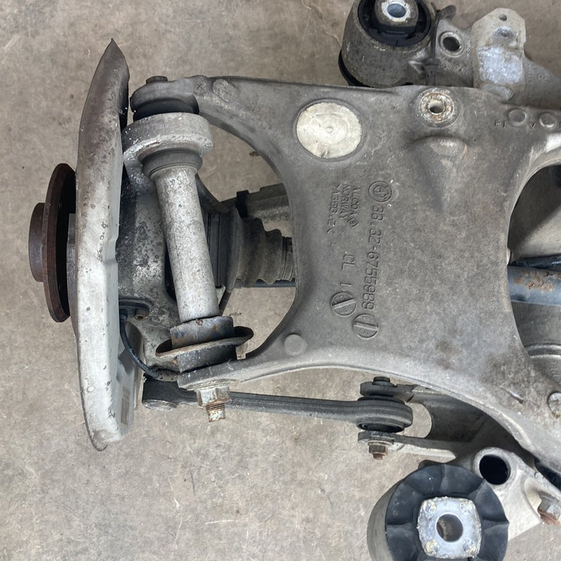 2003-2007 BMW 545i E60 Rear Axle Assembly 1801699349 6759610 6761134 OEM #4982M