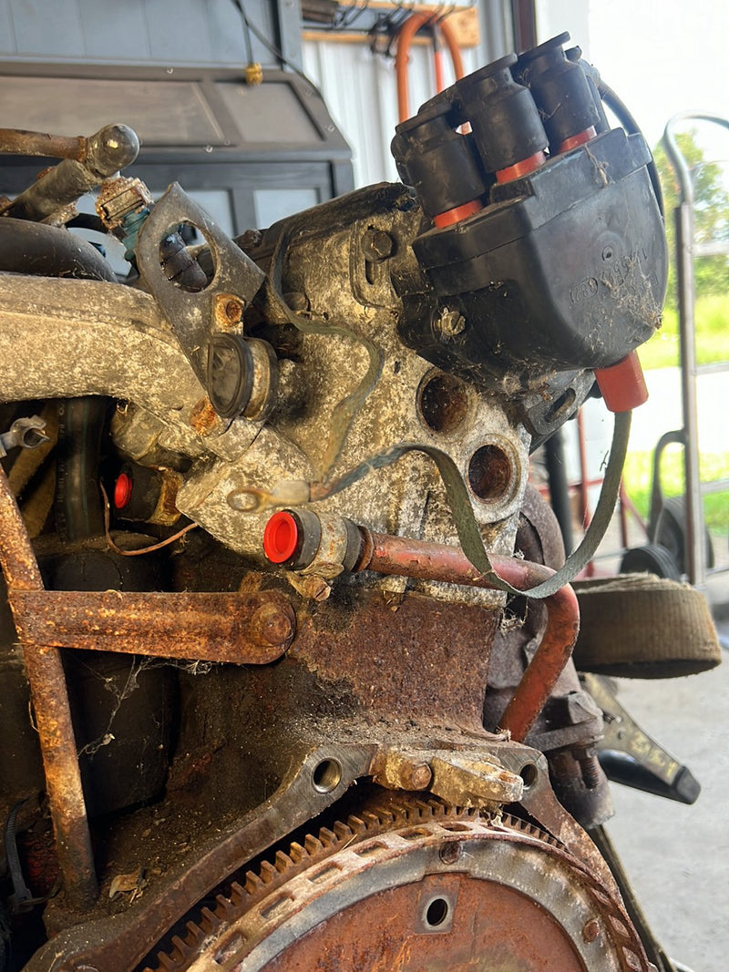 1990-1992 Volvo 740 745 940 4 Cyl 2.3L B230F Complete Engine Assembly *Running* OEM #5954EM