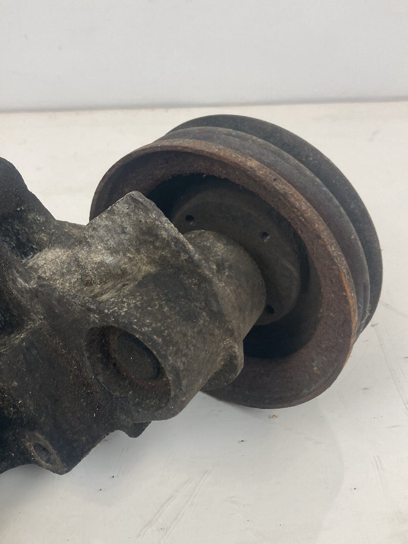 1975-1980 Volvo 244 Idler Pulley 2 V Groove Diesel VW D24 W/ Bracket OEM #4292M