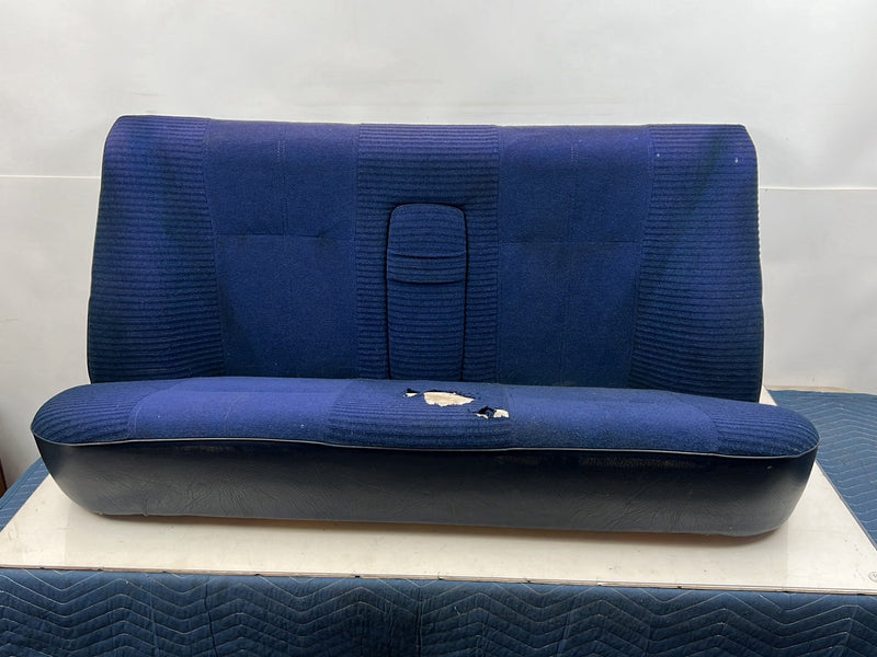 1975-1980 Volvo 244 240 *Sedan Only* Rear Bench Seat Blue Cloth OEM #5388EM
