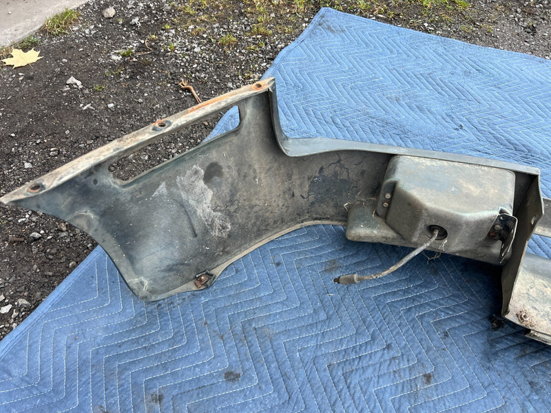 1983-1985 Porsche 944 Green Front Bumper Lower Valence Cover Panel OEM #2495EM