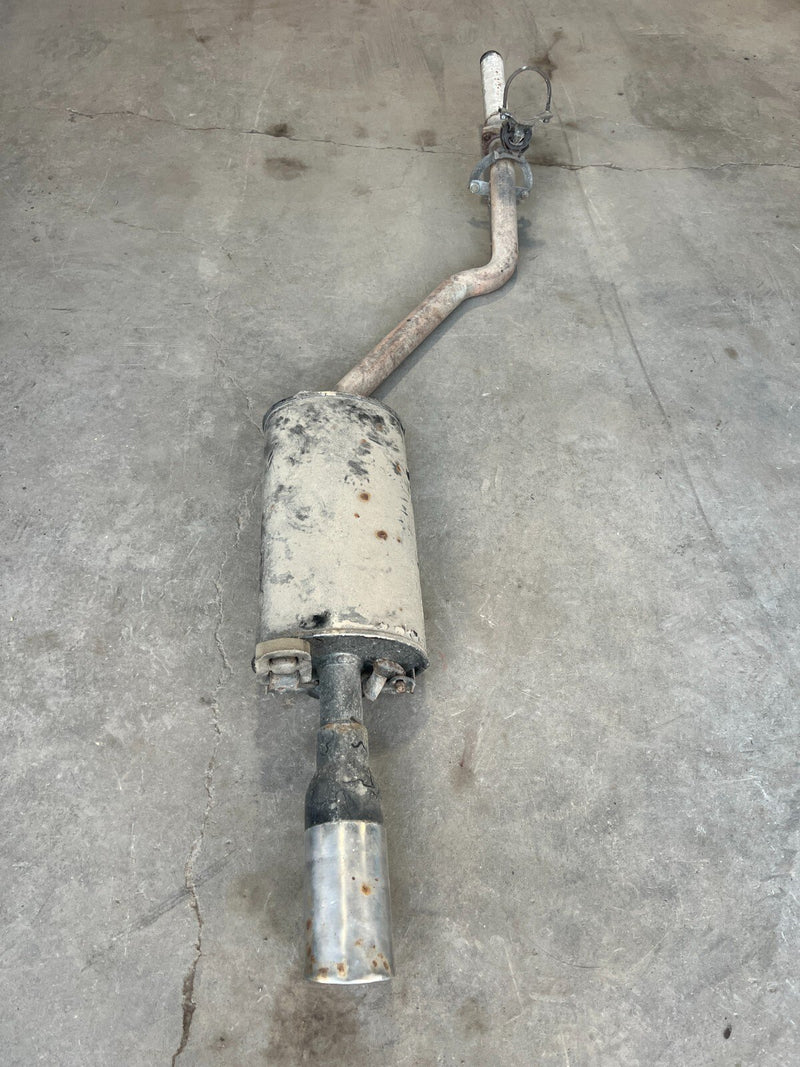 1983-1985 Porsche 944 Exhaust Down Pipe Muffler Resonator Assembly OEM #2467EM
