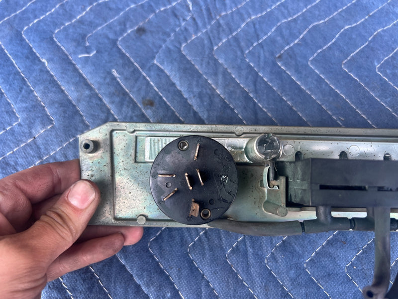 1967-1974 Volvo 140 142 Dash A/C Heat Climate Control Switch Panel OE #4906EM