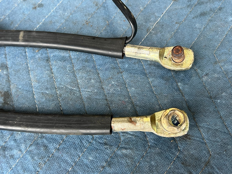 1985-1988 Suzuki Samurai SJ413 Pair Front Seatbelt Receivers LH RH OEM #2316CN