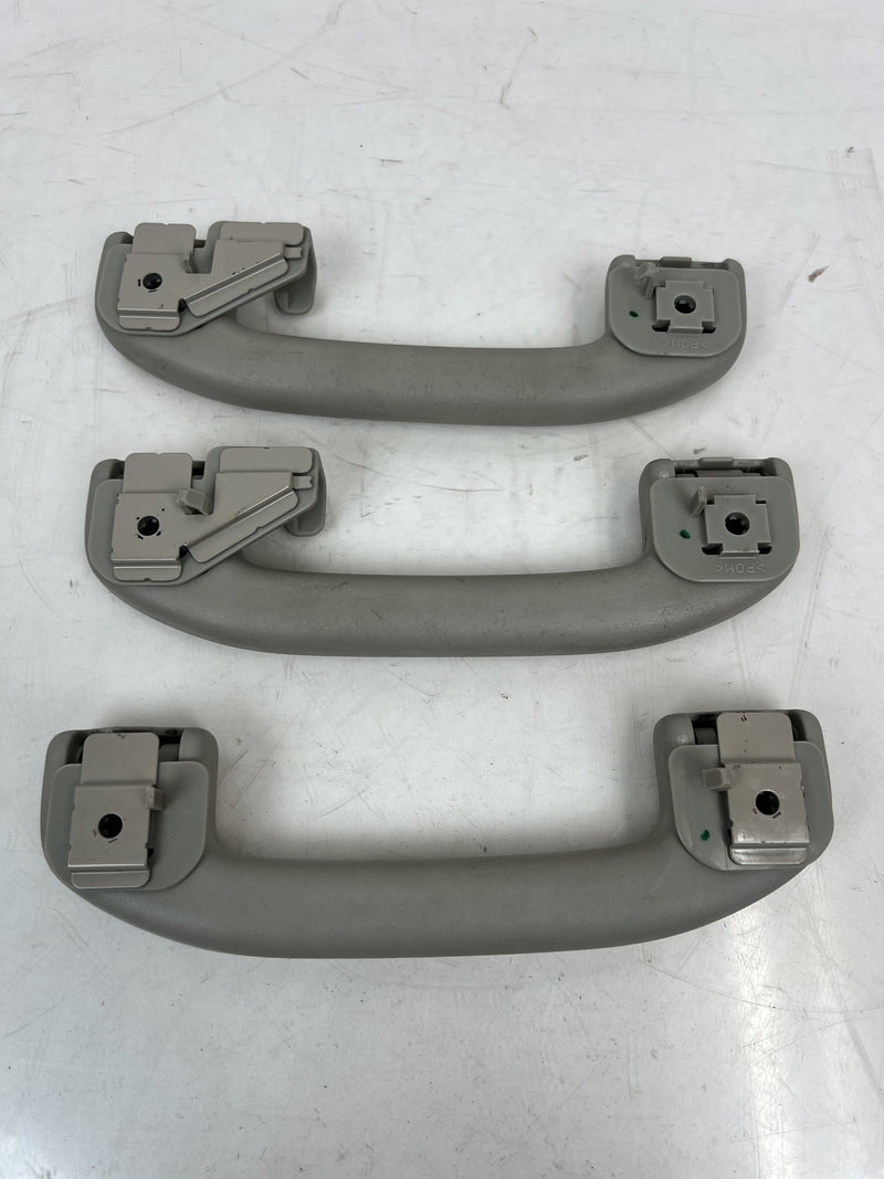 2008-2010 Nissan Rogue Overhead Headliner Grab Handle Set of 3 Gray OEM #6806EM