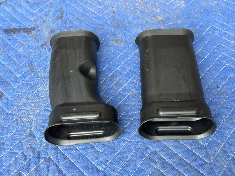 1992-1995 Volvo 940 740 Left & Right Lower Floor Vent Tube Duct Pair OEM #3278EM