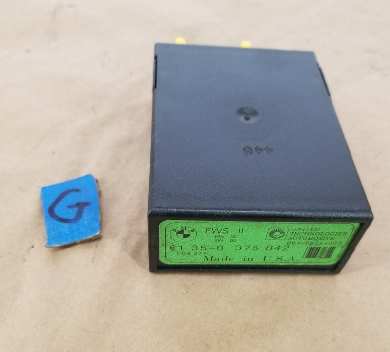 1992-1999 BMW M3 E36 Anti Theft Control Unit Module 8375842 OEM #3873EM