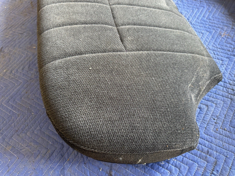 1986-1993 Volvo 240 244 Sedan Rear Seat Cushions Gray Cloth *NICE* OEM #4865E