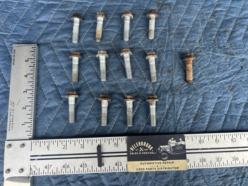 1998-2003 Jaguar XJR XJ X308 Transmission Bell Housing Bolt Set OEM #4782E