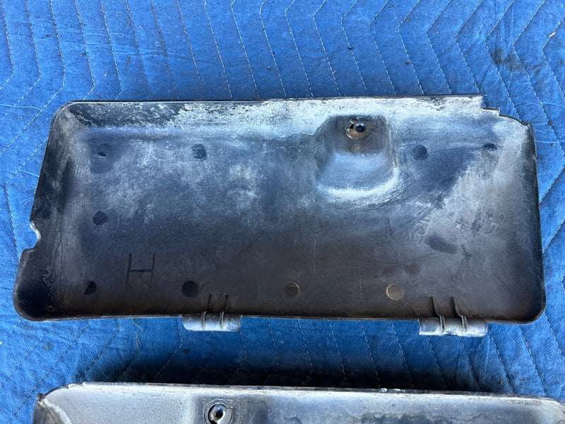 1986-1993 Volvo 240 244 Sedan Tail Light Socket Trim Cover Pair OEM #4359EM